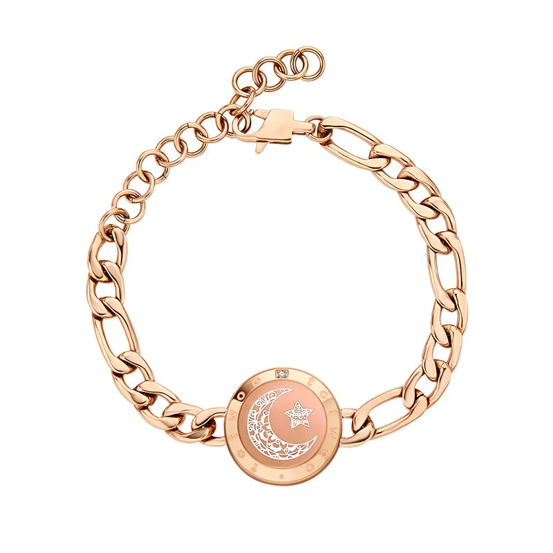 Touch Single Bracelet - Long Distance Touch Bracelet Light up and Vibration Relationship Love Baracelet Smart Jewelry