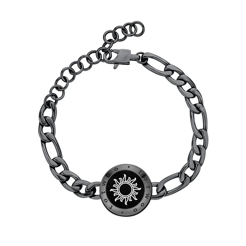 Touch Single Bracelet - Long Distance Touch Bracelet Light up and Vibration Relationship Love Baracelet Smart Jewelry